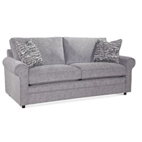 Upholstered Sleeper Sofa with Welt Cord Trim