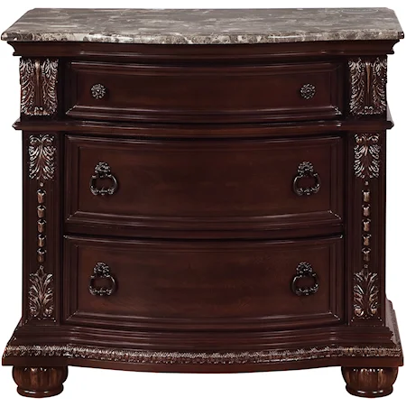 3-Drawer Nightstand