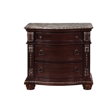 3-Drawer Nightstand