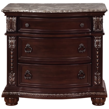 3-Drawer Nightstand