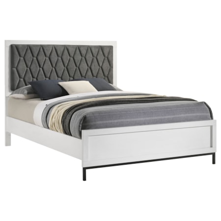 SONYA WHITE QUEEN BED |