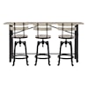 Signature Design Karisslyn 4-Piece Long Counter Table Set