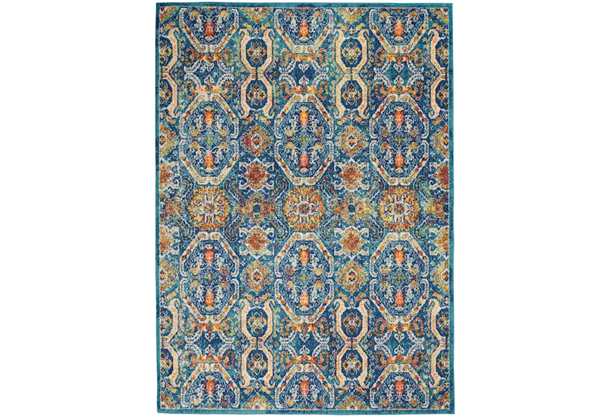 Allur 4' x 6'  Rug by Nourison at Home Collections Furniture