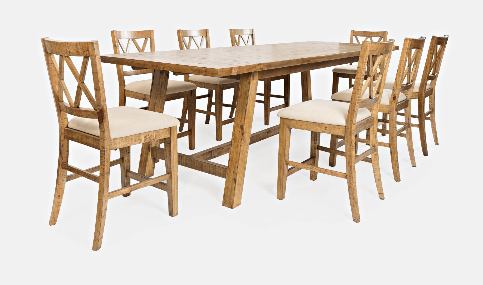 Jofran Telluride 9-Piece Counter Height Table and Chair Set