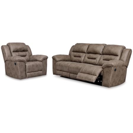 Reclining Sofa And Recliner