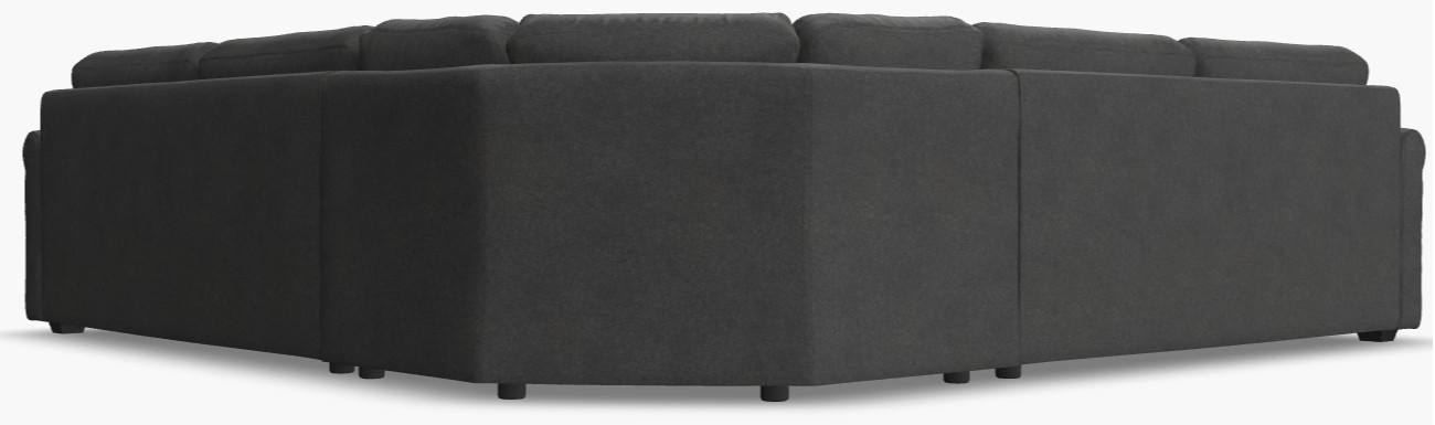 5-Seat Corner Curve Madison Sectional