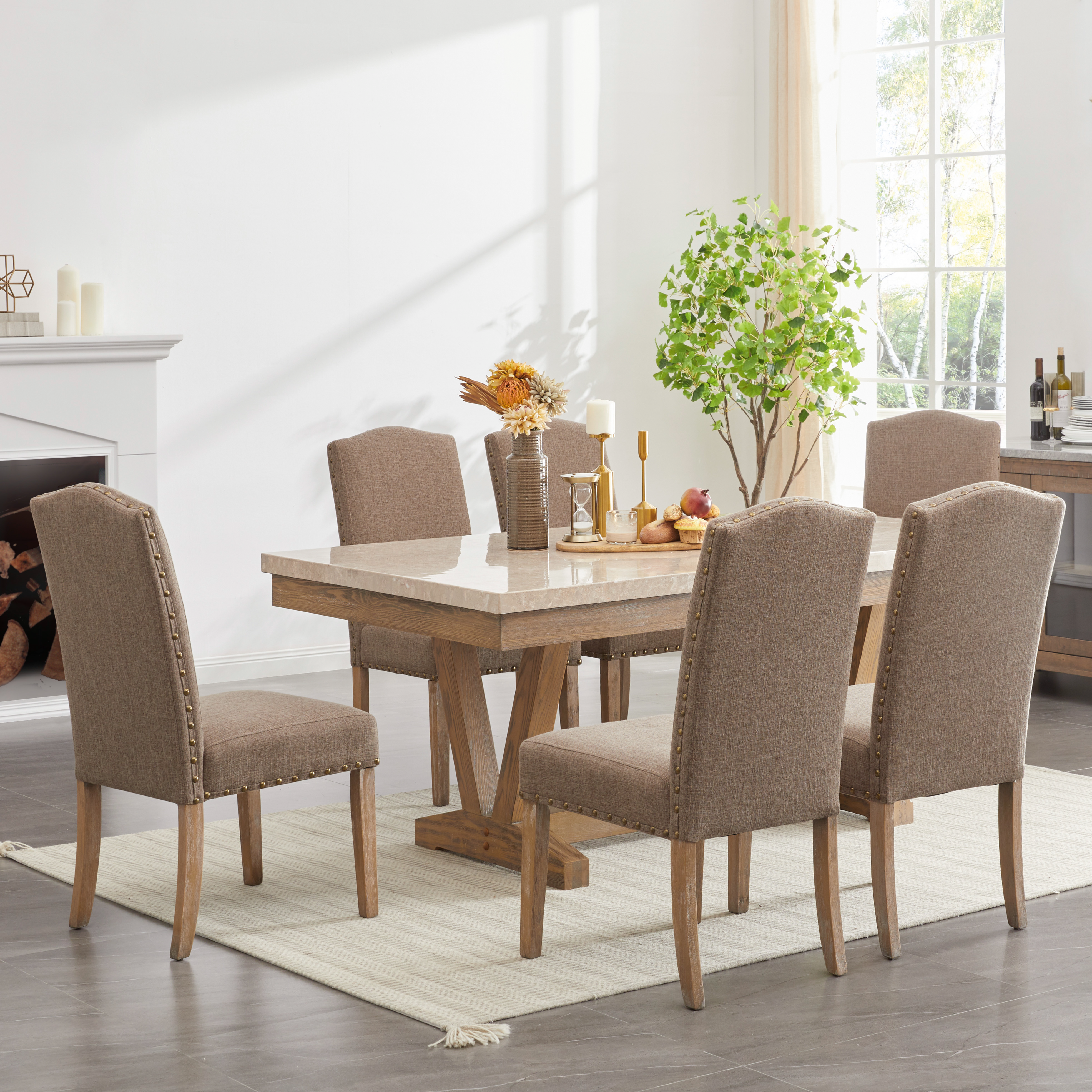 signature design by ashley 7 piece dining set