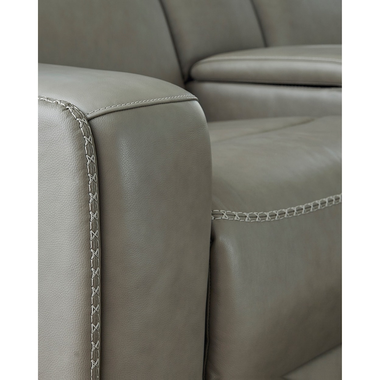 Ashley Signature Design Correze Power Reclining Loveseat w/ Console