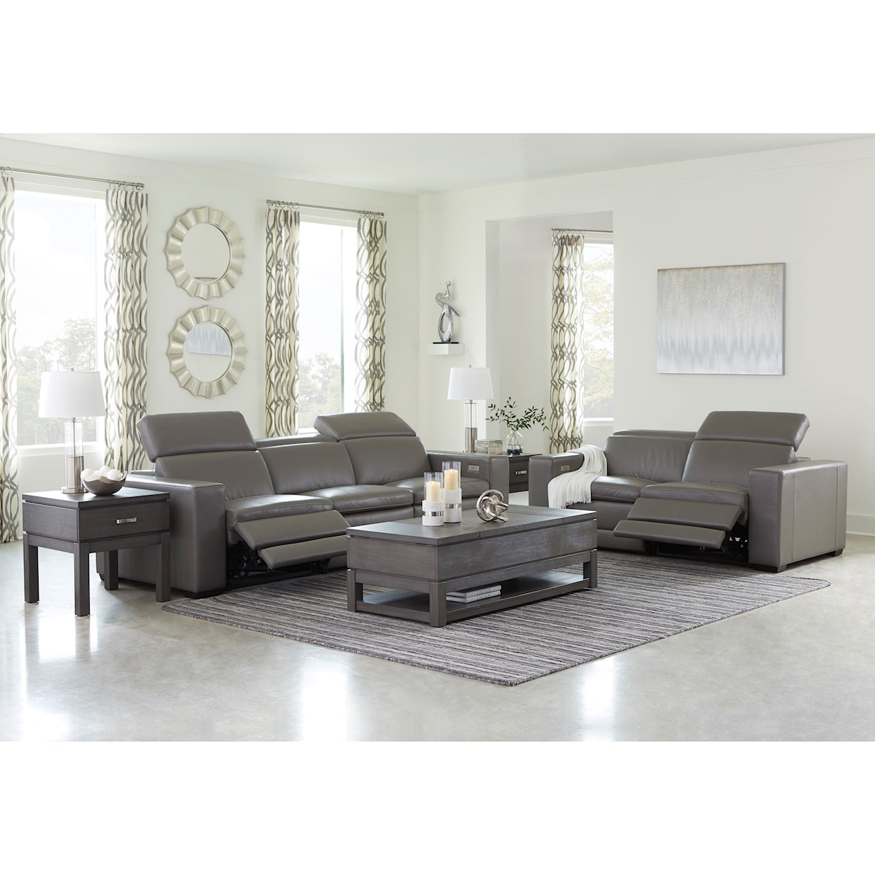 Signature Design by Ashley Furniture Texline Reclining Loveseat