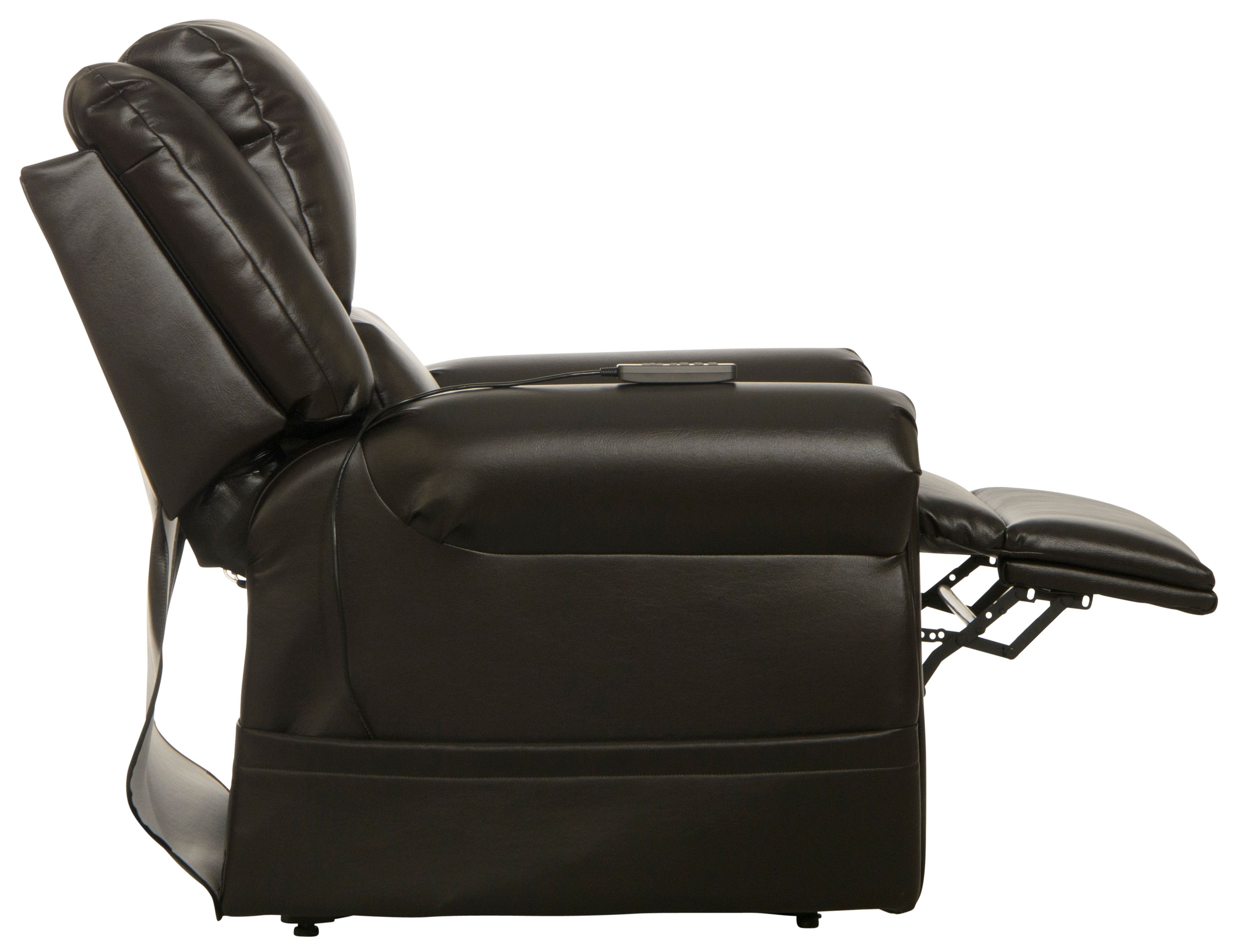Power Lift and Headrest Lay Flat Recliner