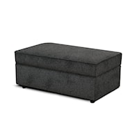 Living Room Storage Ottoman with Casual Style