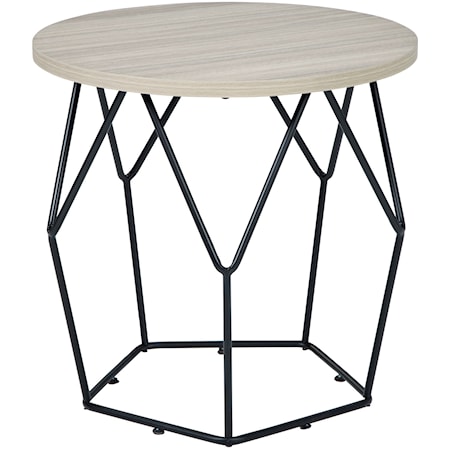 Round End Table