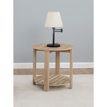 Fowler 1-shelf Side End Table