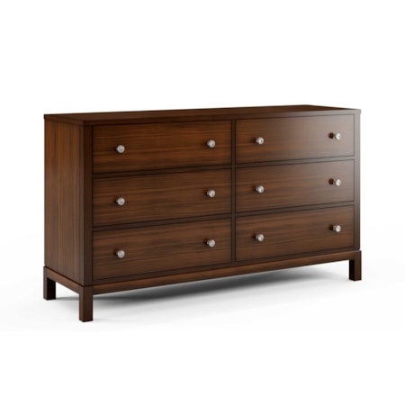 6-Drawer Double Dresser
