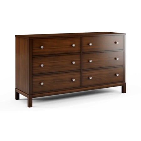 6-Drawer Double Dresser