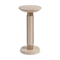 Contemporary Carver Accent Table
