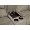 Signature Design by Ashley Draycoll Double Reclining Loveseat w/ Console