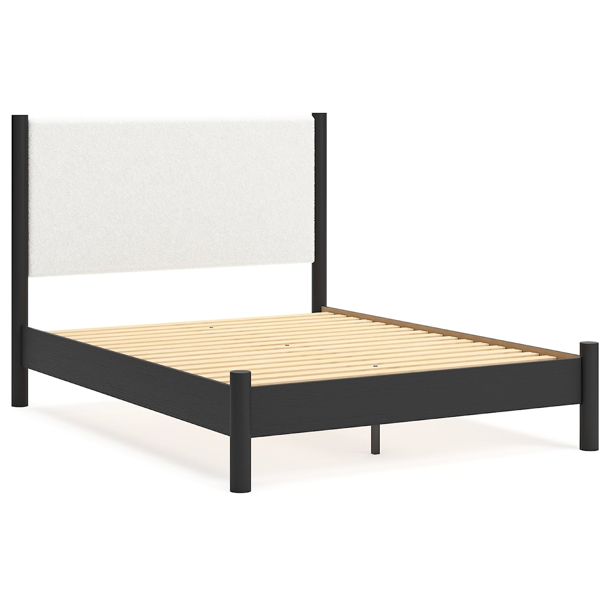 Signature Design by Ashley Cadmori Queen Upholstered Panel Bed