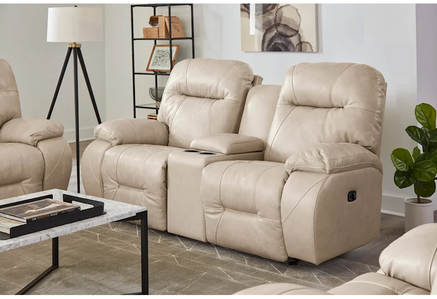 Arial Power Space Saver Loveseat by Best Home Furnishings at Town and Country Furniture 