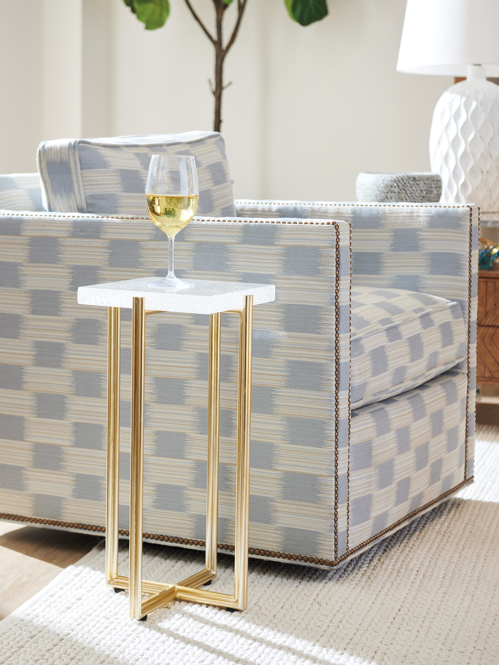 Ashlyn Acrylic Accent Table