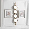 Uttermost Button Button Gold Mirror