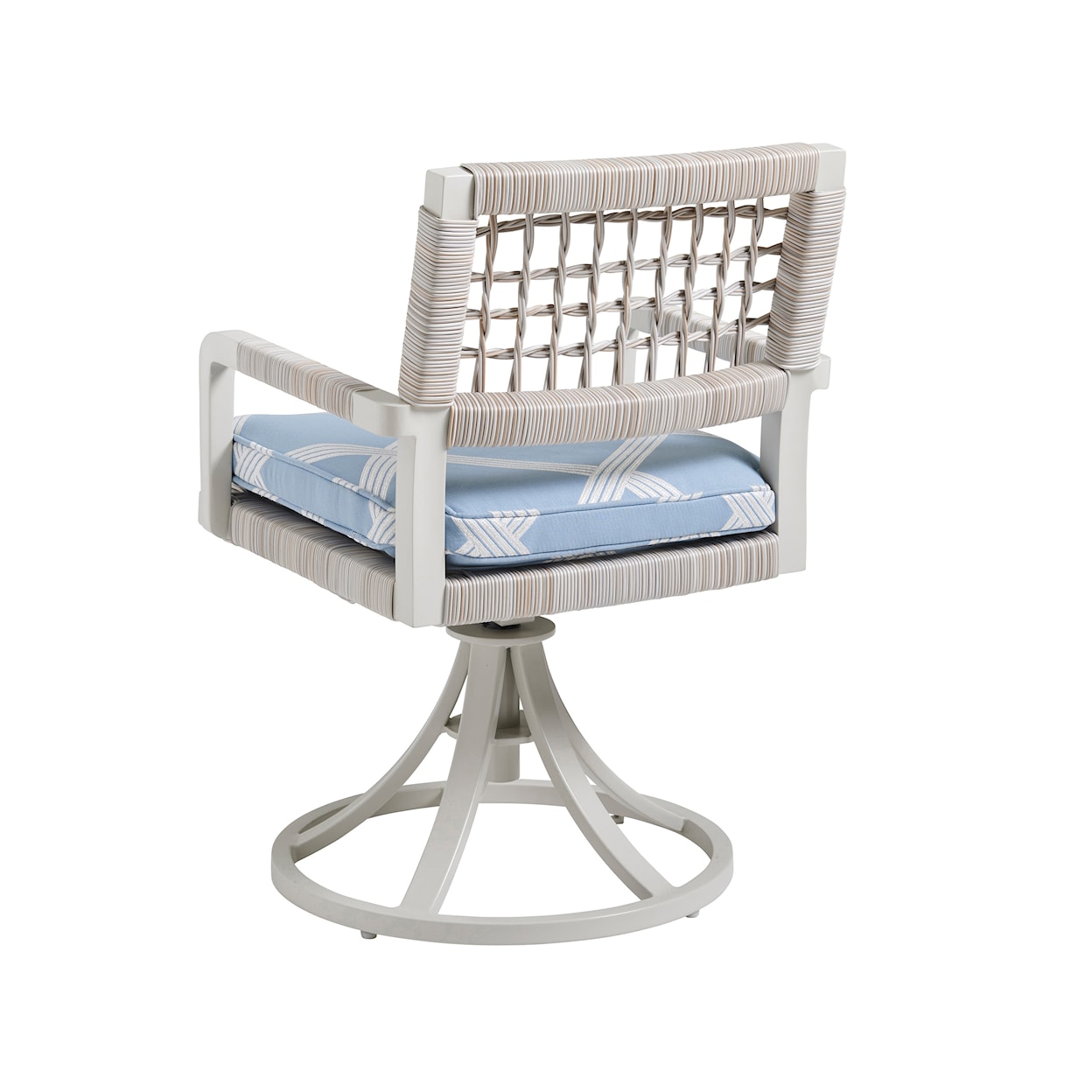 Tommy Bahama Outdoor Living Seabrook Outdoor Swivel Rocker Dining Chair