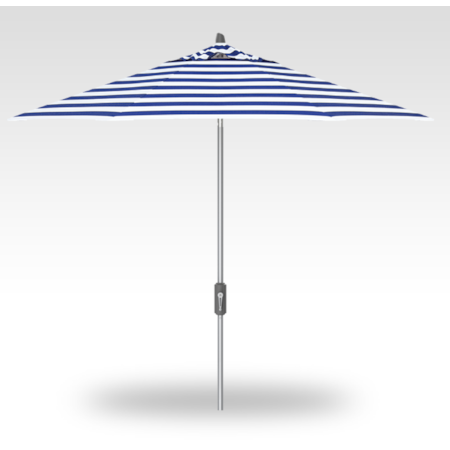 Flex 9&apos; Crank-Lift Market Umbrella