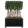 Uttermost Preserved Boxwood Preserved Boxwood Rectangular Topiary