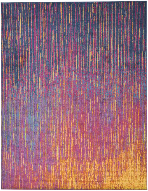 9' x 12' Multicolor Rectangle Rug