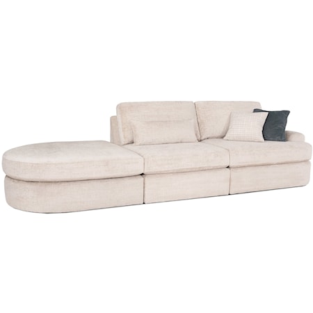 Sofa with Bump Chaise