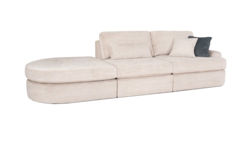 Sofa with Bump Chaise