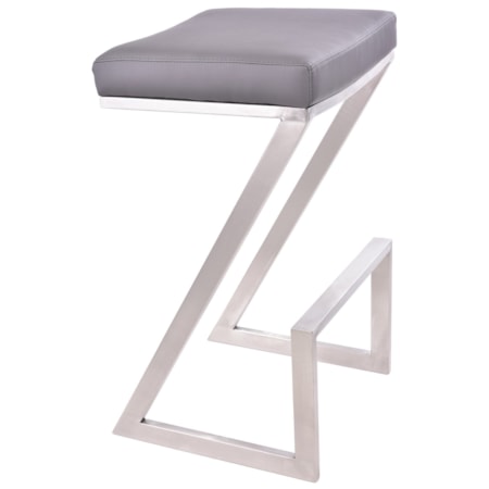 26" Counter Height Backless Barstool