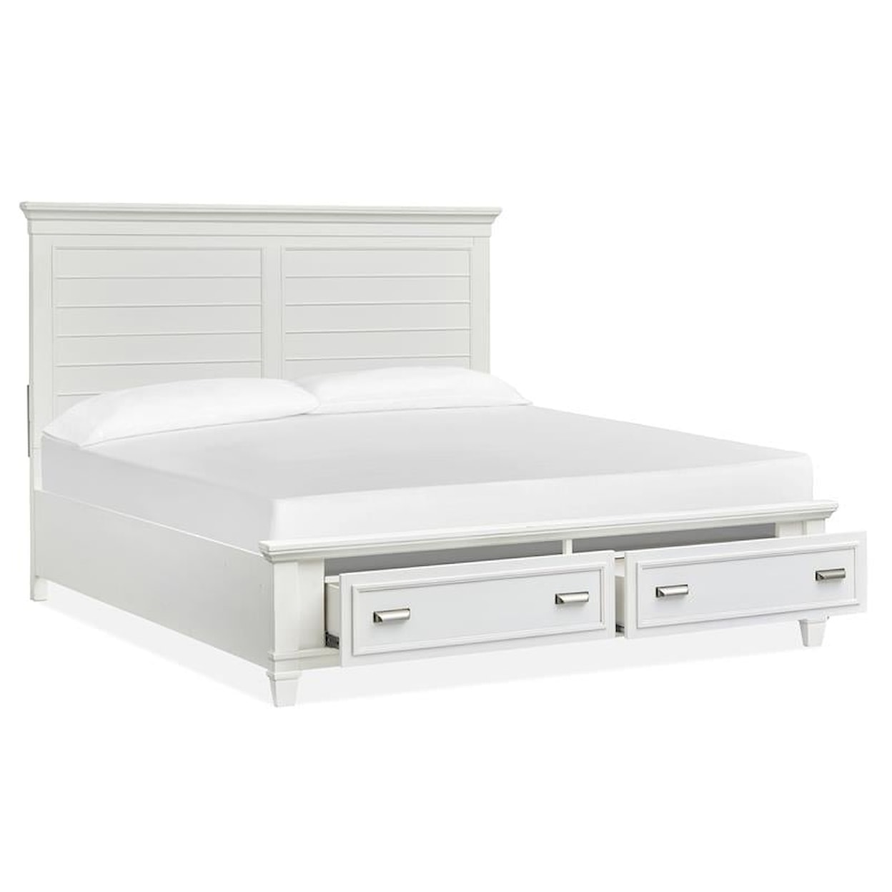 Magnussen Home Courtland Complete King Panel Storage Bed