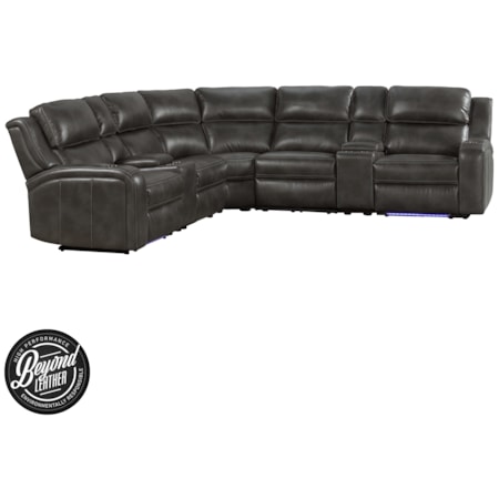 7-Piece Power Reclining Sectional