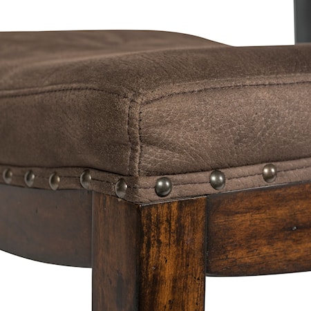 Upholstered Console Stool