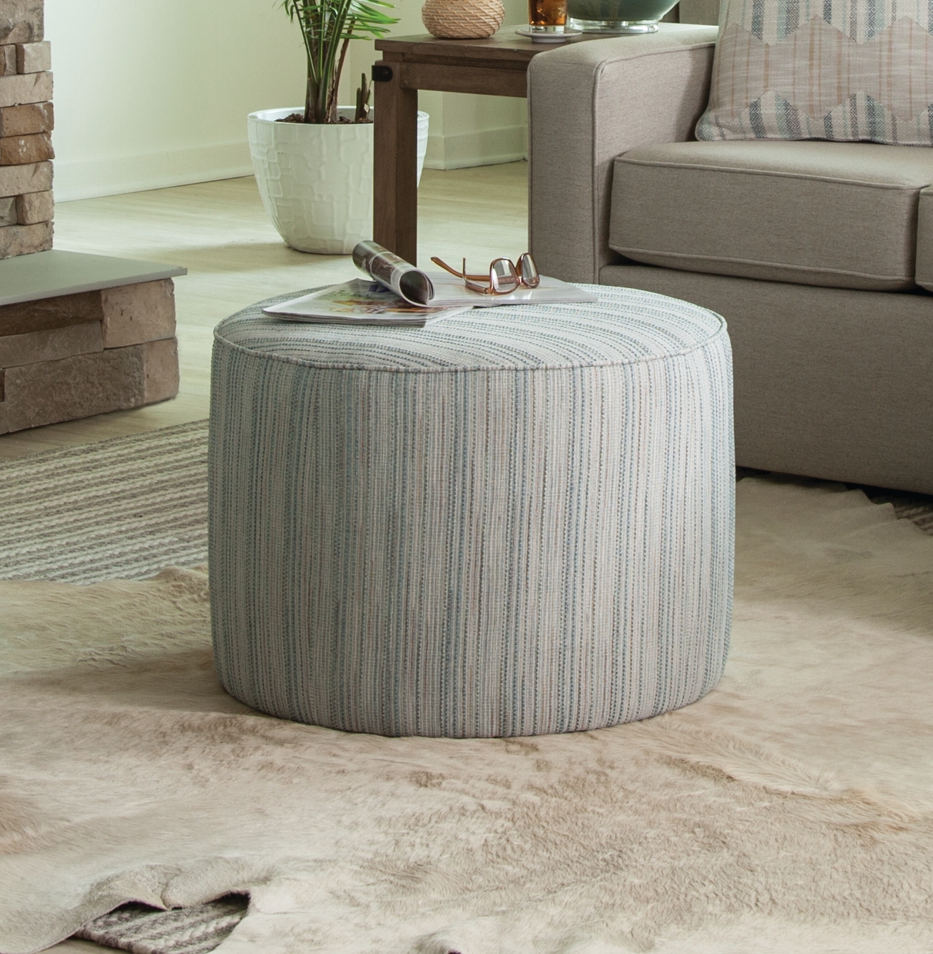 Round Ottoman
