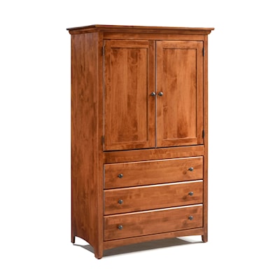 Archbold Furniture Shaker Armoire