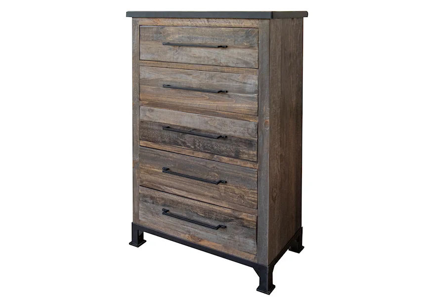 900 Antique Chest by IFD International Furniture Direct at Suburban Furniture