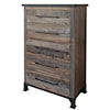 International Furniture Direct 900 Antique Chest