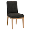 Virginia House Crafted Cherry - Bleached Upholstered Side Dining Chair