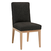 Transitional Upholstered Side Dining Chair