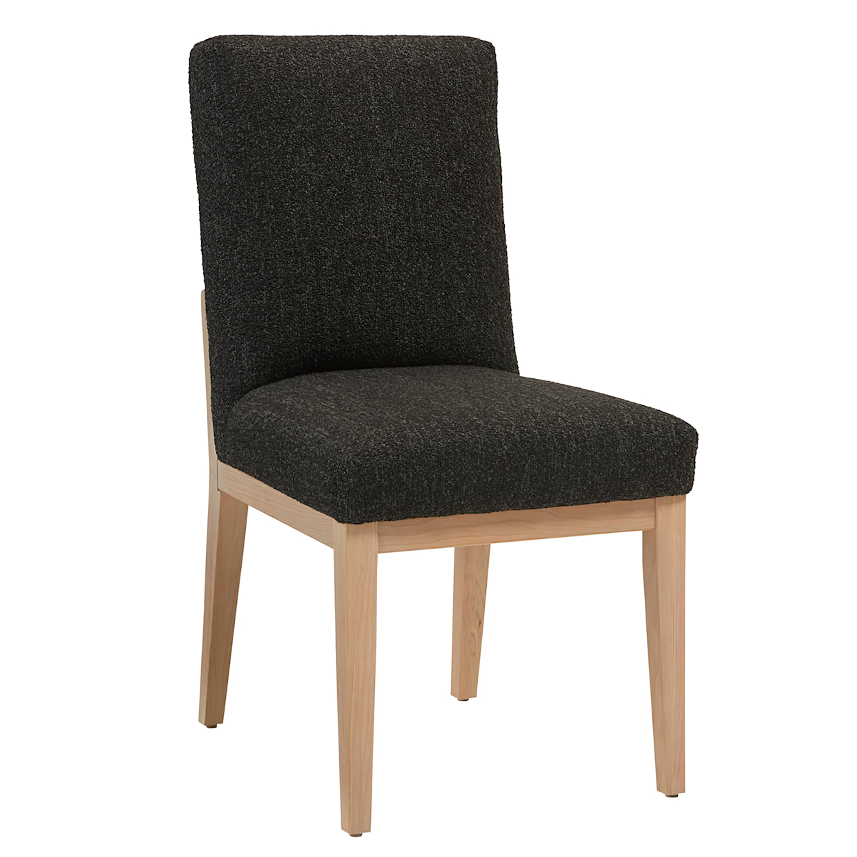 Vaughan Bassett Crafted Cherry - Bleached Upholstered Side Dining Chair