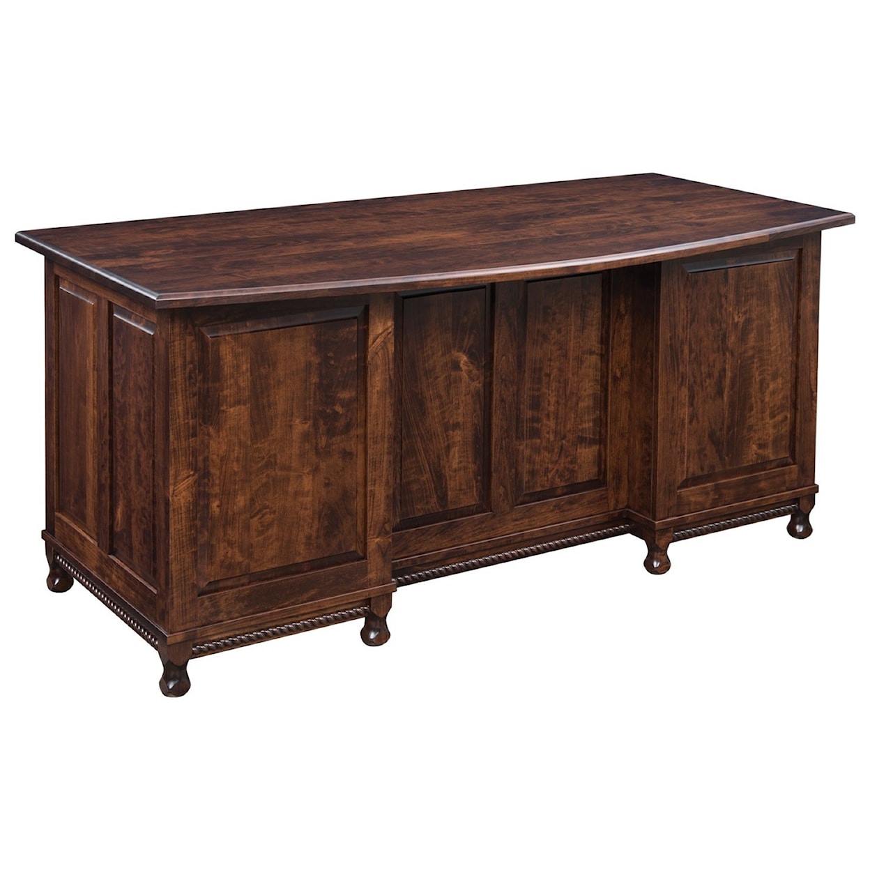 Maple Hill Woodworking Henry Stephens Executive Desk