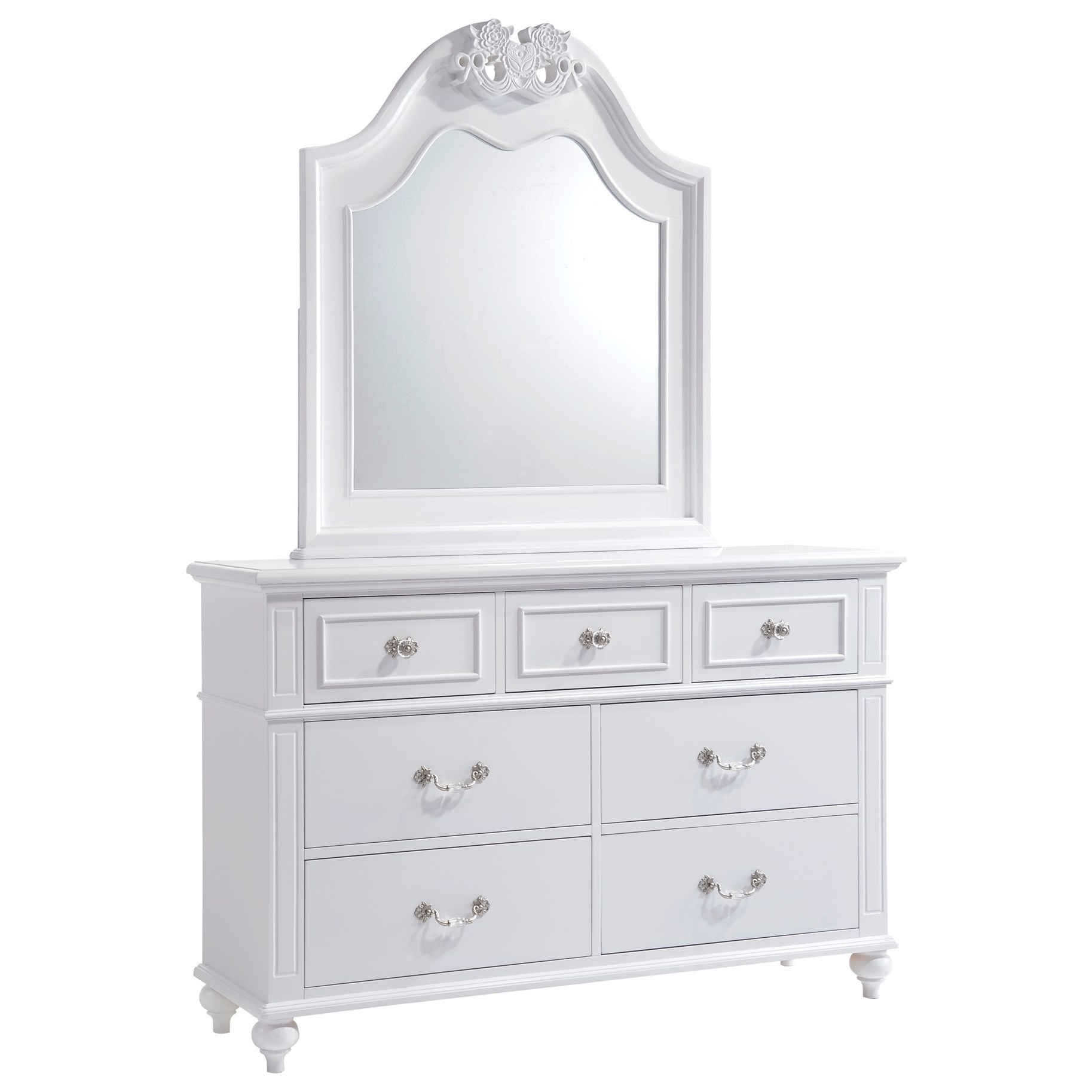 Dresser &amp; Mirror Set