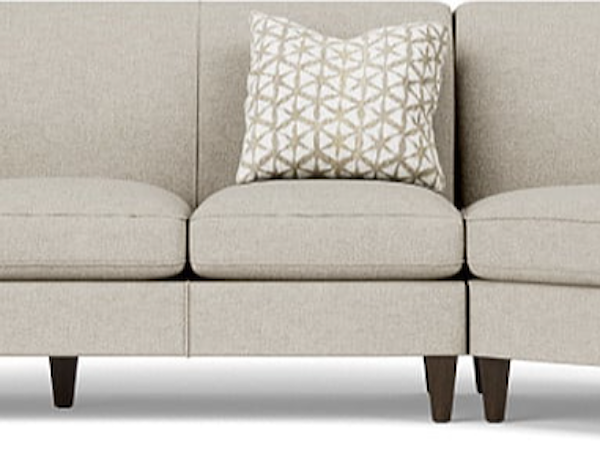 2-Piece Sectional with RAF Angled Chaise