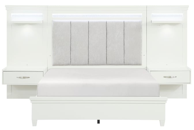 3-Piece Queen Wall Bed