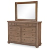 Legacy Classic Camden Heights Dresser and Mirror Set