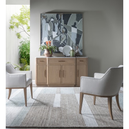 Buffet W/ Marble Top