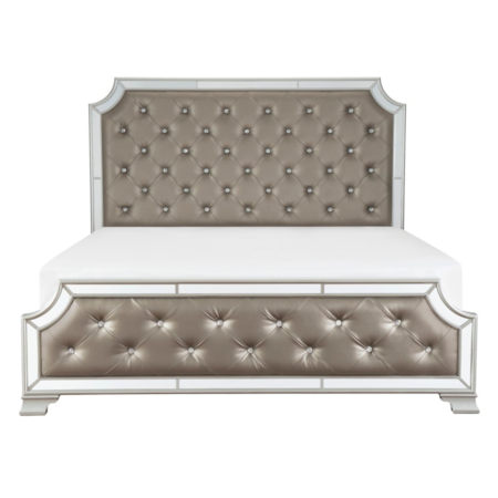 Upholstered California King Bed