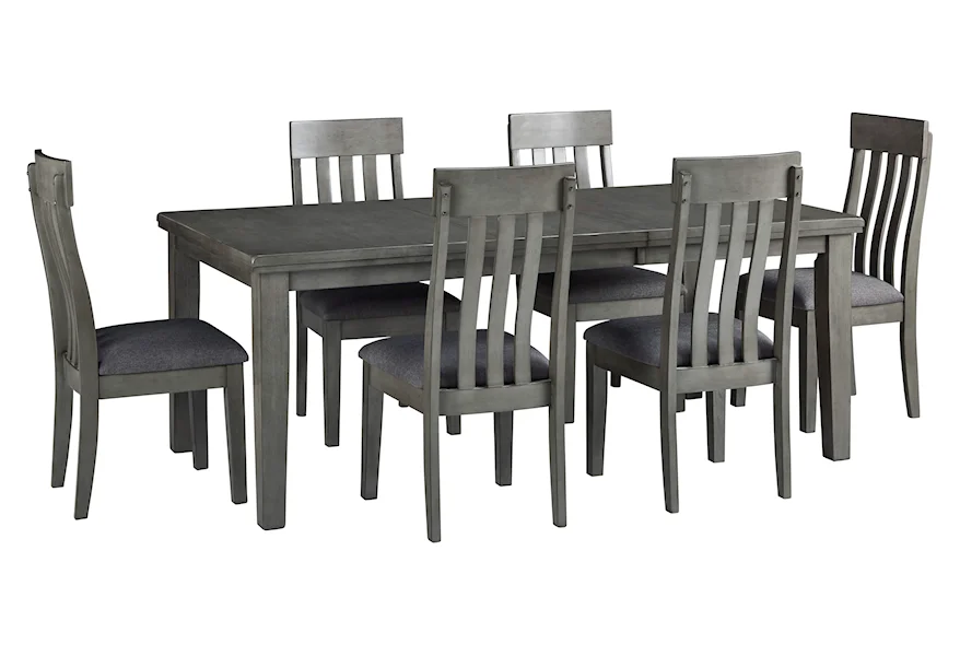 Hallanden 7-Piece Dining Table Set by Signature Design by Ashley at Furniture Fair - North Carolina